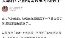 爆料小花分手视频,视频揭露分手内幕
