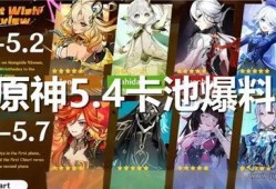 原神最新爆料卡池4.1,神秘角色降临，元素之力再升级