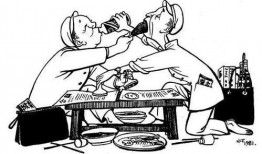 讽刺的漫画,揭示社会现象的幽默面具